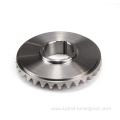 Custom gearbox spiral bevel gears